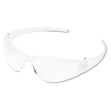 MCR™ Safety Checkmate Wraparound Safety Glasses, Clr Polycarbonate Frame, Coated Clear Lens, 12-box freeshipping - TVN Wholesale